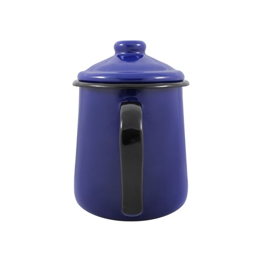 Leiteira Esmaltada Tradicional - nº 12 - Azul - 1000 ml (EWEL)