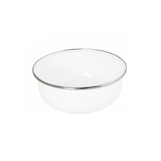 Conjunto de Tigela Esmaltadas – 03 pçs – Branco (EWEL)