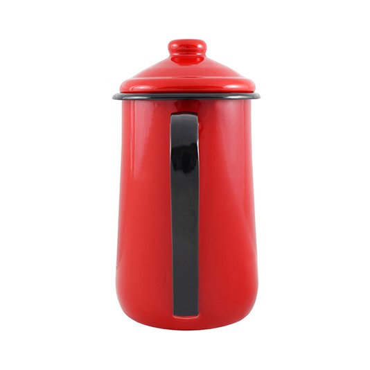 Bule para Café Esmaltado Tradicional - nº 14 - Vermelho - 1500 ml (EWEL)