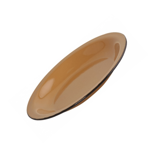 Prato Esmaltado Raso - nº 26 - Marrom - 700 ml (EWEL)