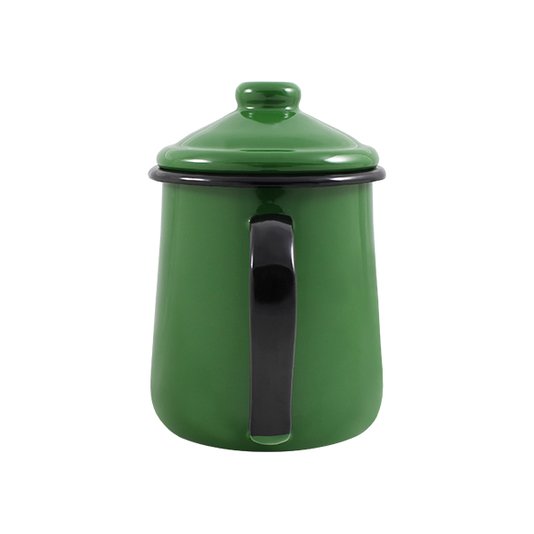 Leiteira Esmaltada Tradicional - nº 12 - Verde - 1000 ml (EWEL)