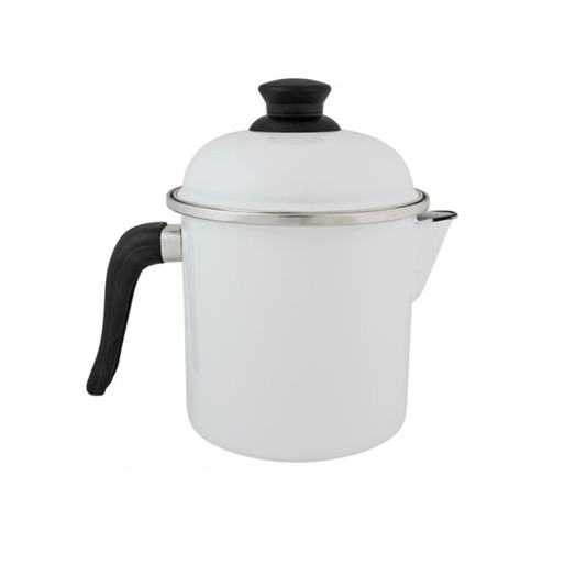 Leiteira Esmaltada - nº 16 - Branca - 1800 ml (EWEL)
