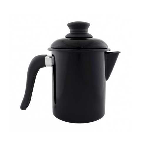Leiteira Esmaltada - nº 10 - Preto - 900 ml (EWEL)