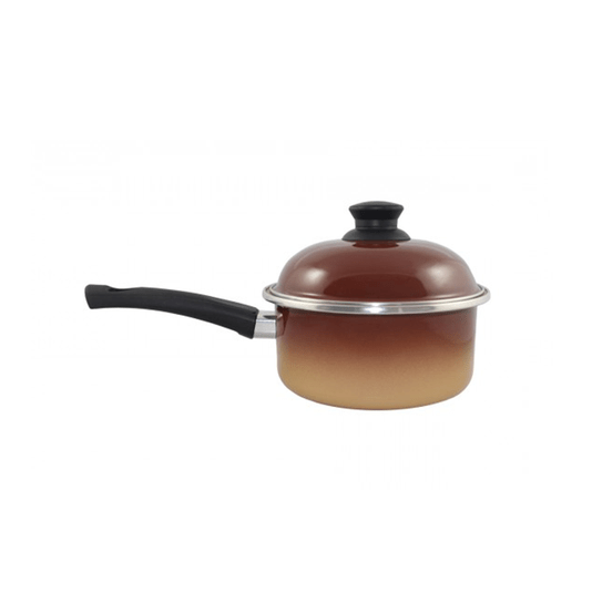 Panela Esmaltada com Cabo Marrom - EWEL