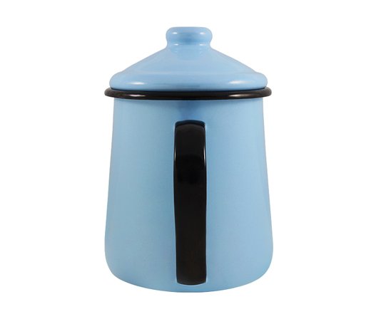 Cafeteira Esmaltada Tradicional - nº 12 - Azul Claro - 1100 ml (EWEL)