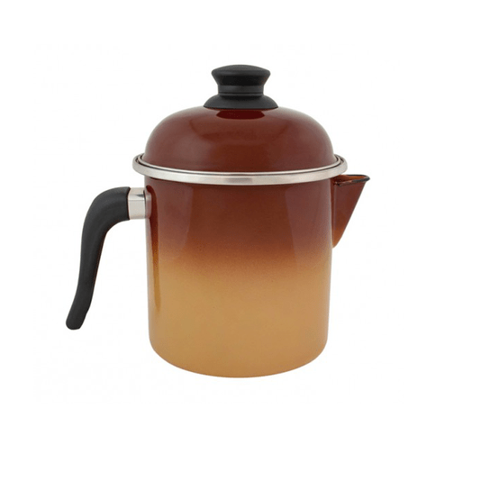 Leiteira Esmaltada - nº 16 - Marrom - 1800 ml (EWEL)