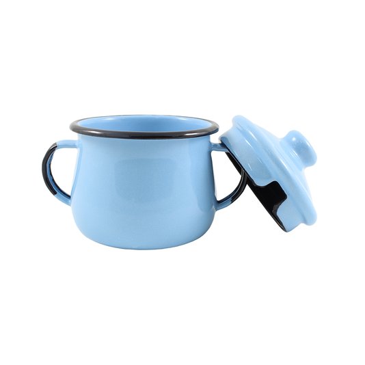 Açucareiro Esmaltado - n° 8 - Azul Claro - 380 ml (EWEL)