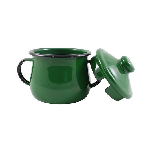 Açucareiro Esmaltado - n° 8 - Verde - 380ml (EWEL)