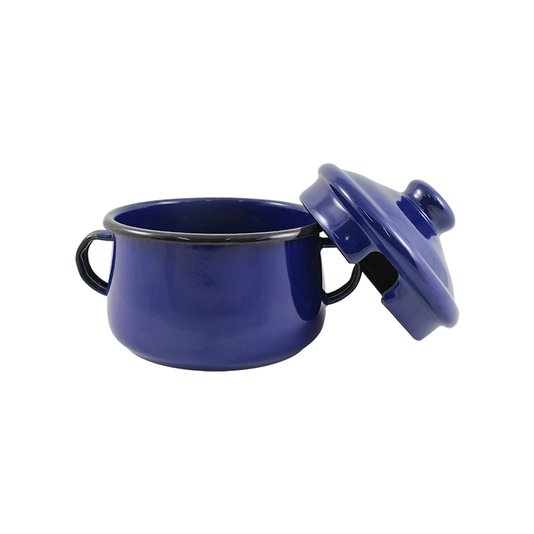 Açucareiro Esmaltado - nº 10 - Azul - 500 ml (EWEL)