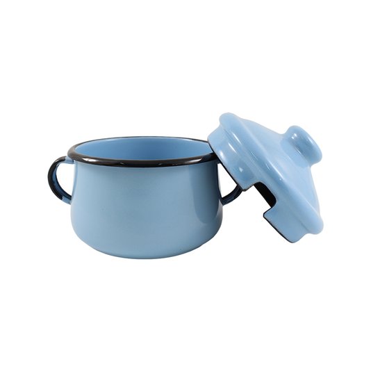 Açucareiro Esmaltado - nº 10 - Azul Claro - 500 ml (EWEL)