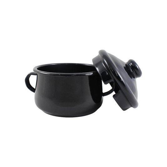 Açucareiro Esmaltado - nº 10 - Preto - 500 ml (EWEL)