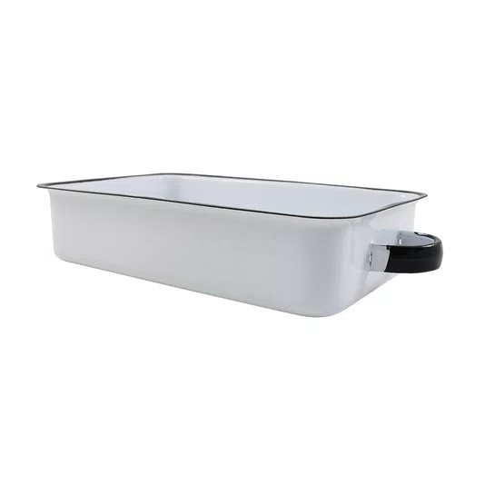 Bandeja Multiuso Retangular - Branco - G (EWEL)