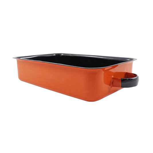 Bandeja Multiuso Retangular - Laranja - M (EWEL)