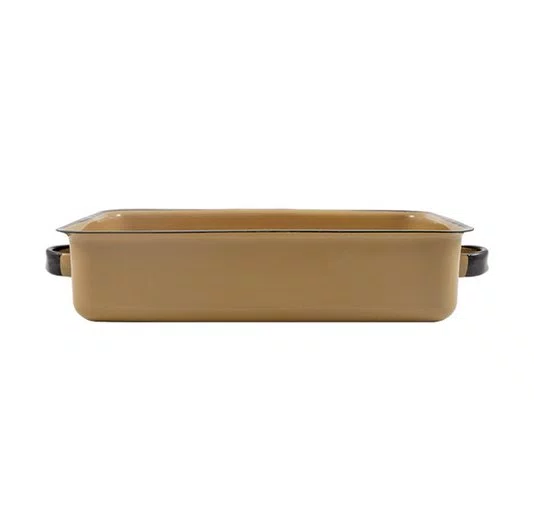 Bandeja Multiuso Retangular - Marrom - G (EWEL)