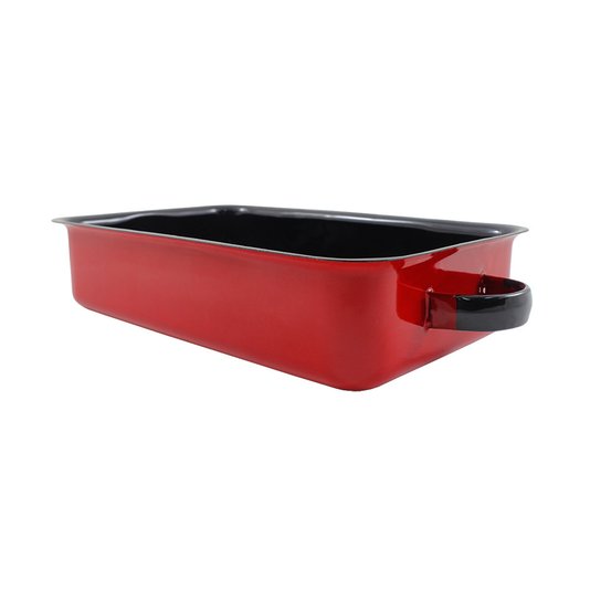 Bandeja Multiuso Retangular - Vermelho - P (EWEL)
