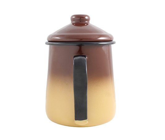 Cafeteira Esmaltada Tradicional - nº 12 - Marrom - 1100 ml (EWEL)