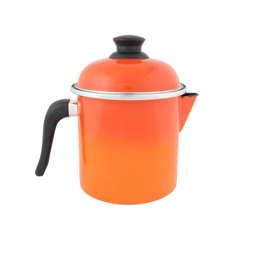 Leiteira Esmaltada - nº 16 - Laranja - 1800 ml (EWEL)