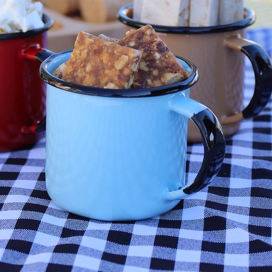 Caneca Esmaltada Azul Claro - EWEL