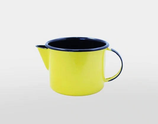 Caneca Esmaltada com Bico - nº 10 - Amarelo - 600 ml (EWEL)