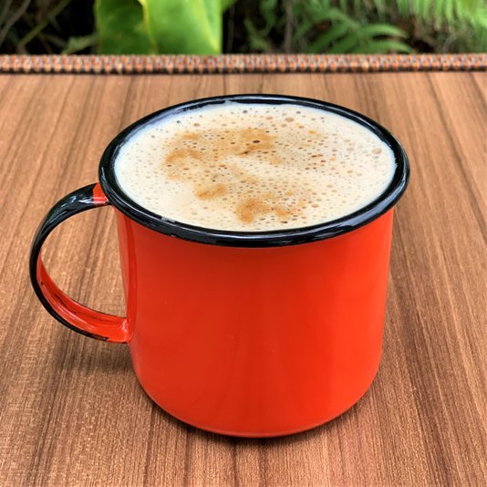 Caneca Esmaltada Laranja - EWEL