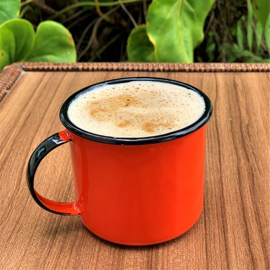Caneca Esmaltada Laranja - EWEL