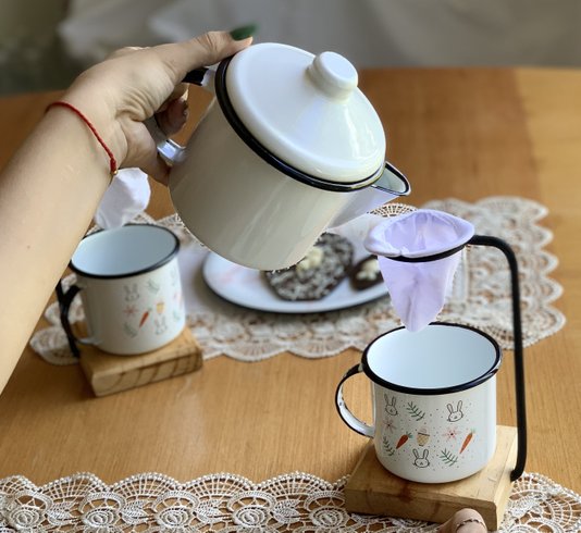 Caneca Esmaltada Páscoa - EWEL