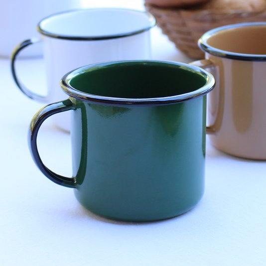 Caneca Esmaltada Verde - EWEL