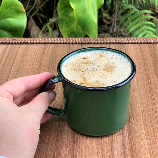 Caneca Esmaltada Verde - EWEL