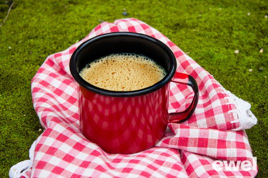 Caneca Esmaltada Vermelha - EWEL