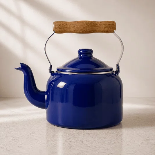 Chaleira Esmaltada Tradicional - nº 16 - Azul - 1800 ml (EWEL)