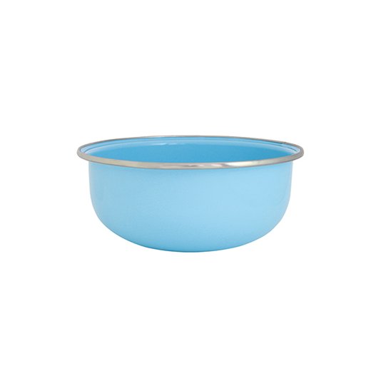 Conjunto de Tigela Esmaltadas – 03 pçs – Azul Claro (EWEL)