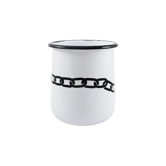 Conjunto Porta Utensílios – 2 pçs – Branco Corrente (À LA GARÇONNE + EWEL)