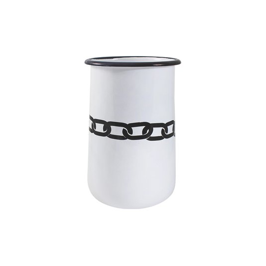 Conjunto Porta Utensílios – 2 pçs – Branco Corrente (À LA GARÇONNE + EWEL)