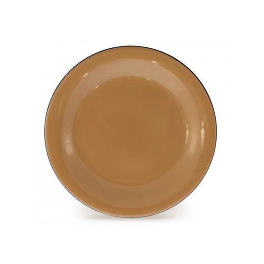 Prato Esmaltado Raso - nº 26 - Marrom - 700 ml (EWEL)
