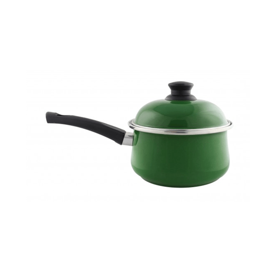 Panela Esmaltada com Cabo - Bojuda Verde - EWEL