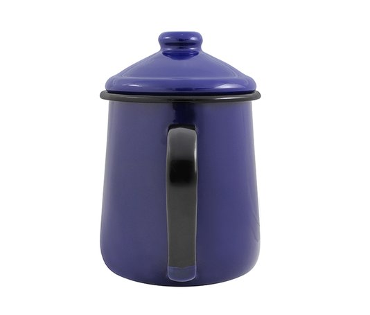 Cafeteira Esmaltada Tradicional - nº 12 - Azul - 1100 ml (EWEL)
