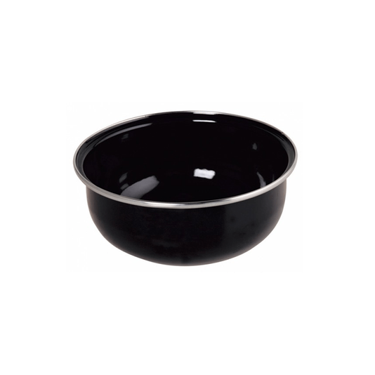 Conjunto de Tigela Esmaltadas – 03 pçs – Preto (EWEL)