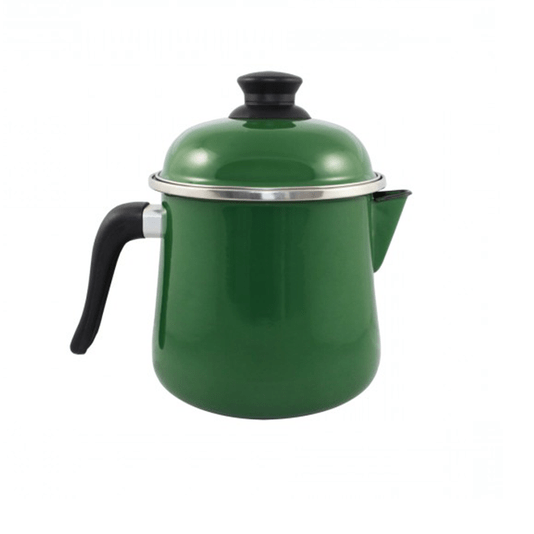 Leiteira Esmaltada Bojuda - nº 16 - Verde - 2000 ml (EWEL)