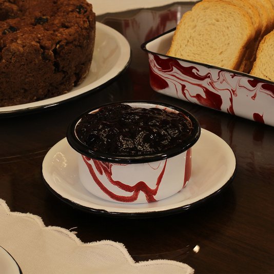 Pote n° 8 Vermelho - EWEL Coleção Marmorizada
