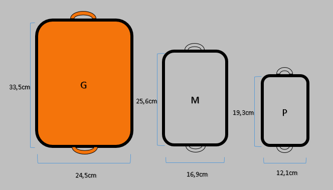 Bandeja Multiuso Retangular - Laranja - G (EWEL) Bandeja Multiuso Retangular - Laranja - G (EWEL)