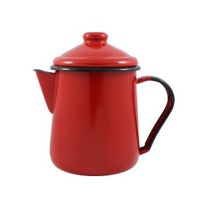 Leiteira Esmaltada Tradicional - nº 12 - Vermelha - 1000 ml (EWEL)