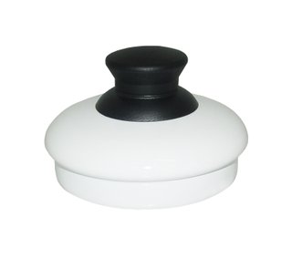 Tampa Pomel em Nylon Antitérmico - Branco