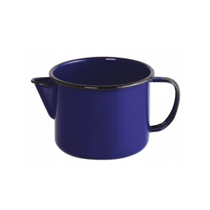 Caneca Esmaltada com Bico - nº 12 - Azul - 1000 ml (EWEL)