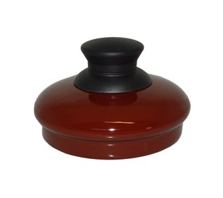 Tampa Pomel em Nylon Antitérmico - Marrom