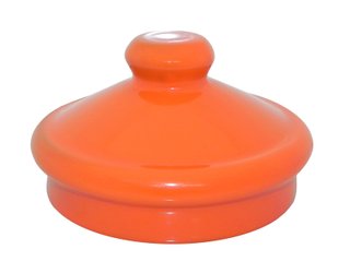 Tampa Pomel Esmaltado - Laranja