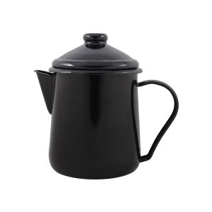 Leiteira Esmaltada Tradicional - nº 12 - Preta - 1000 ml (EWEL)