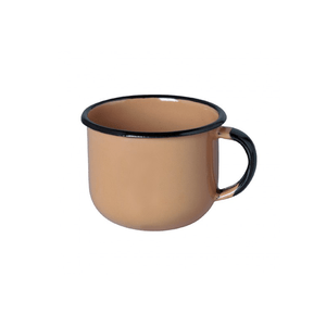 Xícara Esmaltada Marrom - EWEL