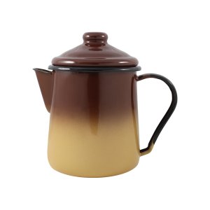 Leiteira Esmaltada Tradicional - nº 12 - Marrom - 1000 ml (EWEL)