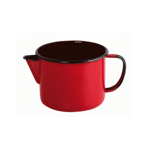 Caneca Esmaltada com Bico - nº 12 - Vermelha - 1000 ml (EWEL)
