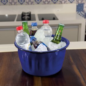 Champanheira Esmaltada - n° 26 - Azul